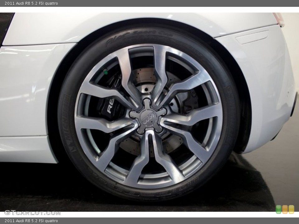 2011 Audi R8 5.2 FSI quattro Wheel and Tire Photo #85549634
