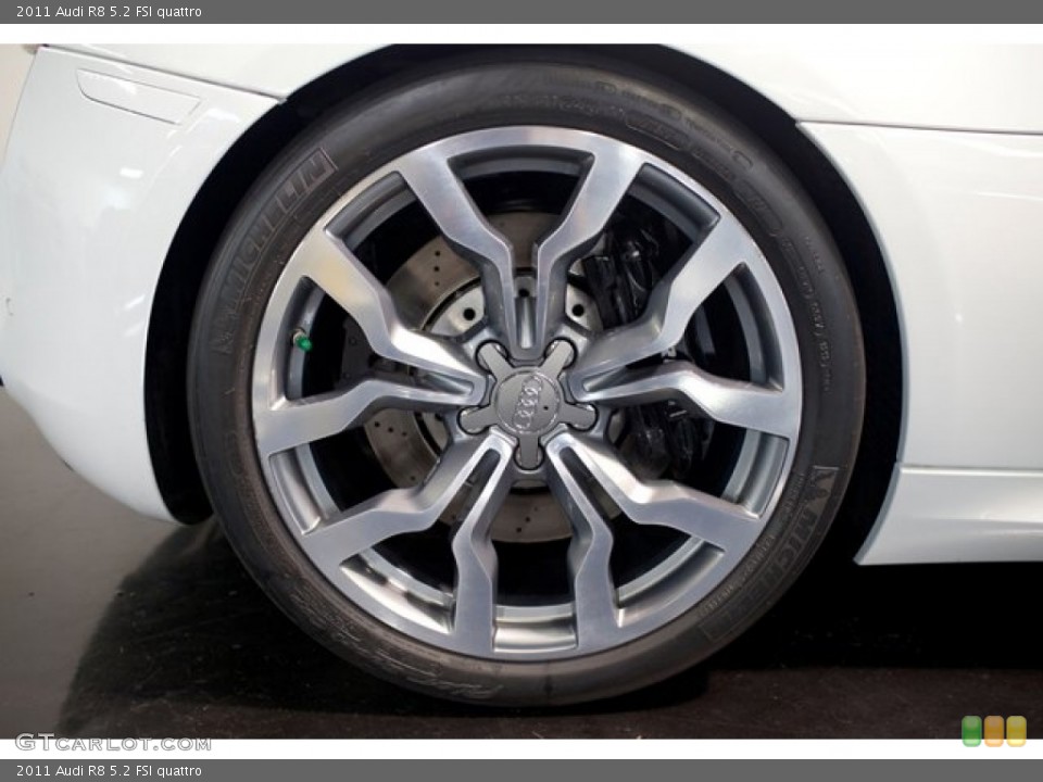 2011 Audi R8 5.2 FSI quattro Wheel and Tire Photo #85549649