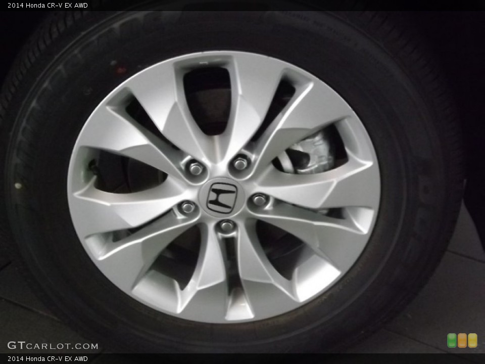 2014 Honda CR-V EX AWD Wheel and Tire Photo #85562375