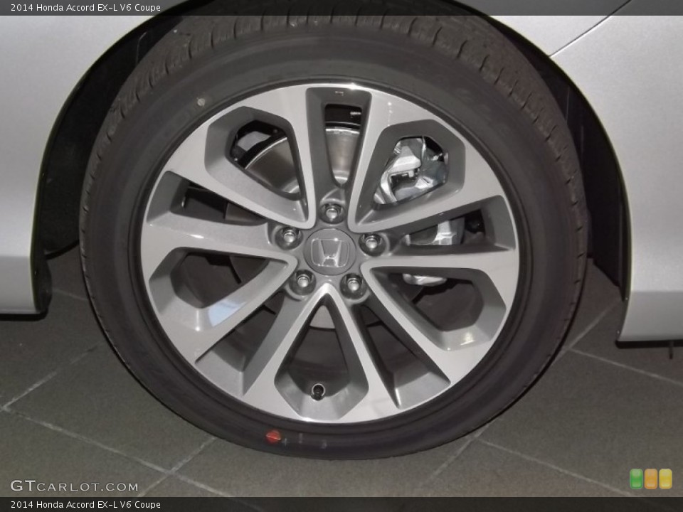 2014 Honda Accord EX-L V6 Coupe Wheel and Tire Photo #85568807