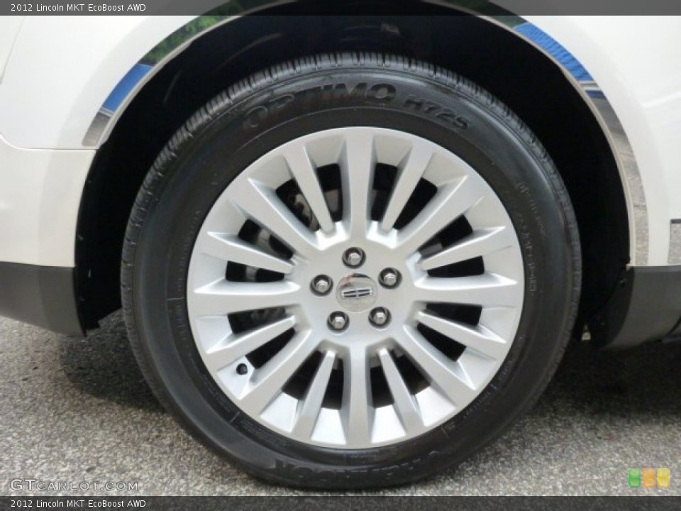 2012 Lincoln MKT EcoBoost AWD Wheel and Tire Photo #85581164