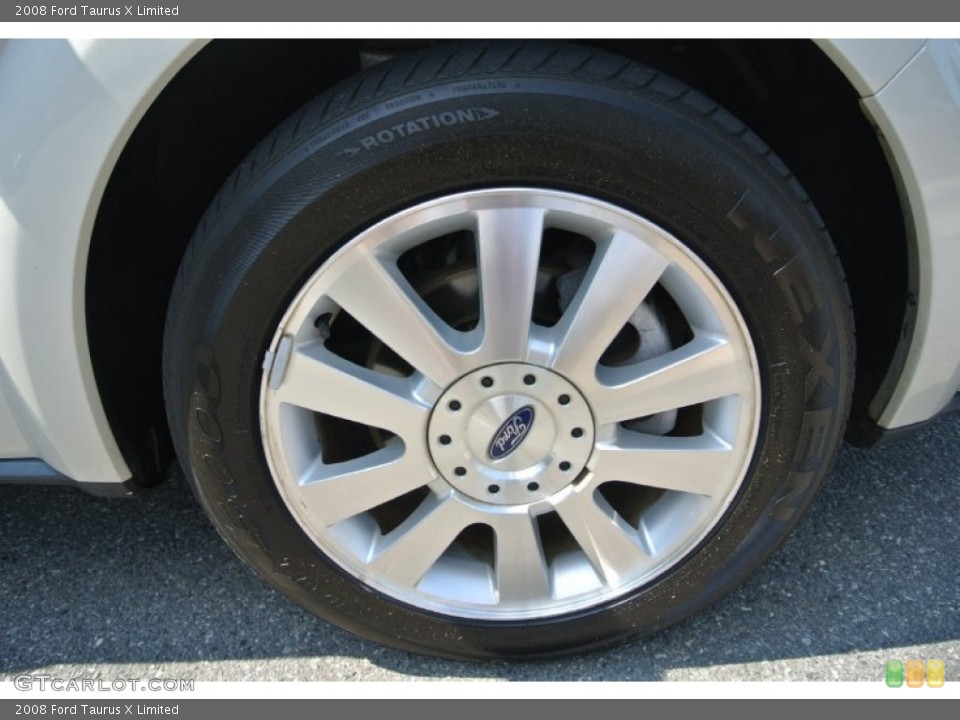 2008 Ford Taurus X Limited Wheel and Tire Photo #85586132