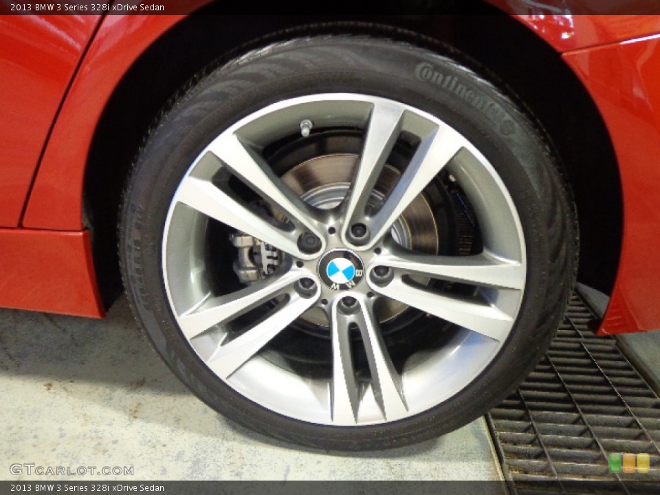 2013 BMW 3 Series 328i xDrive Sedan Wheel and Tire Photo #85598773