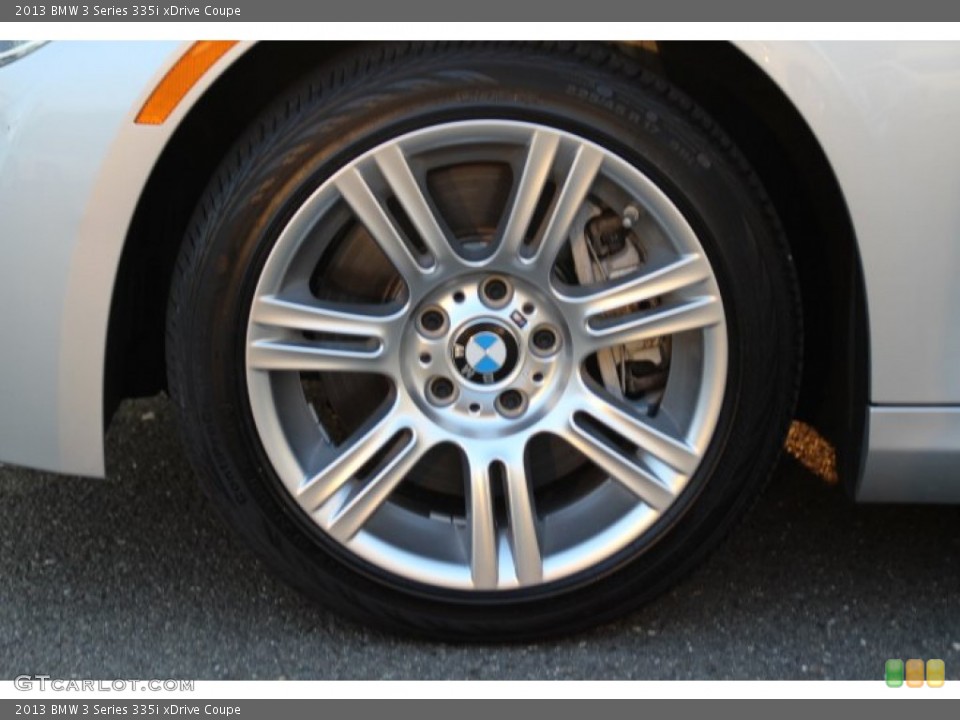 2013 BMW 3 Series 335i xDrive Coupe Wheel and Tire Photo #85606357