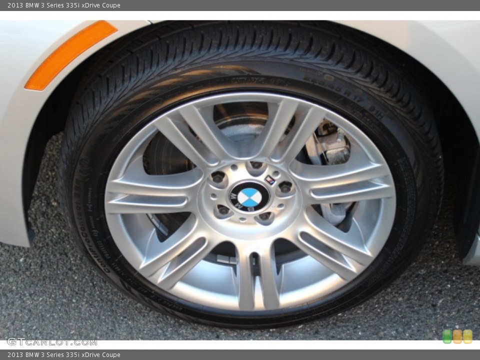 2013 BMW 3 Series 335i xDrive Coupe Wheel and Tire Photo #85606381