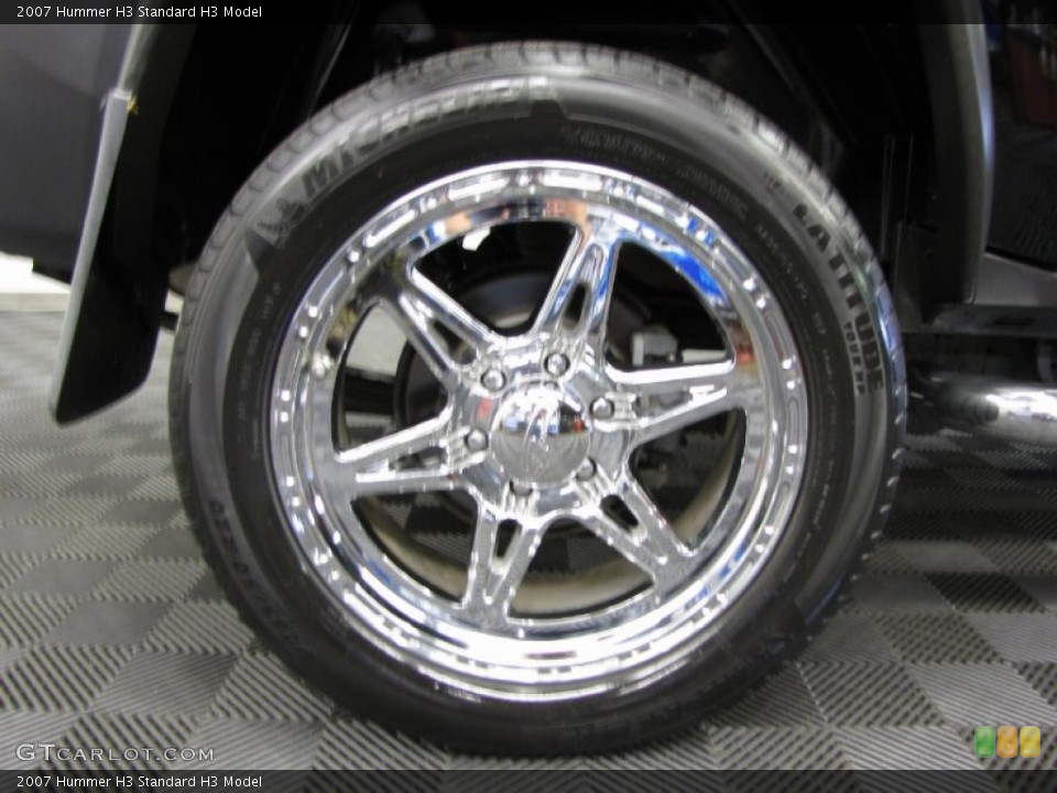2007 Hummer H3 Custom Wheel and Tire Photo #85608505