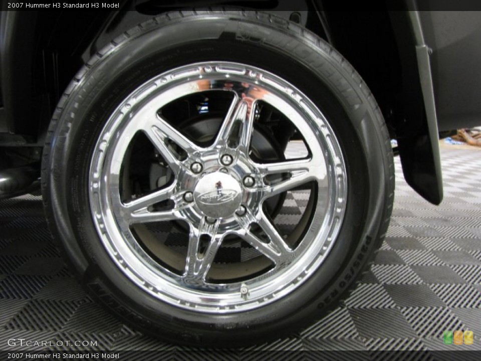 2007 Hummer H3 Custom Wheel and Tire Photo #85608581