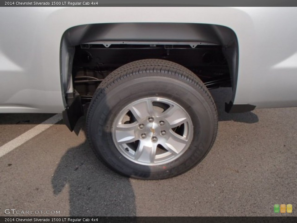 2014 Chevrolet Silverado 1500 LT Regular Cab 4x4 Wheel and Tire Photo #85611202