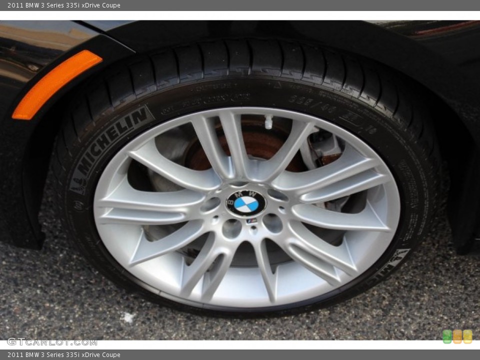 2011 BMW 3 Series 335i xDrive Coupe Wheel and Tire Photo #85611325