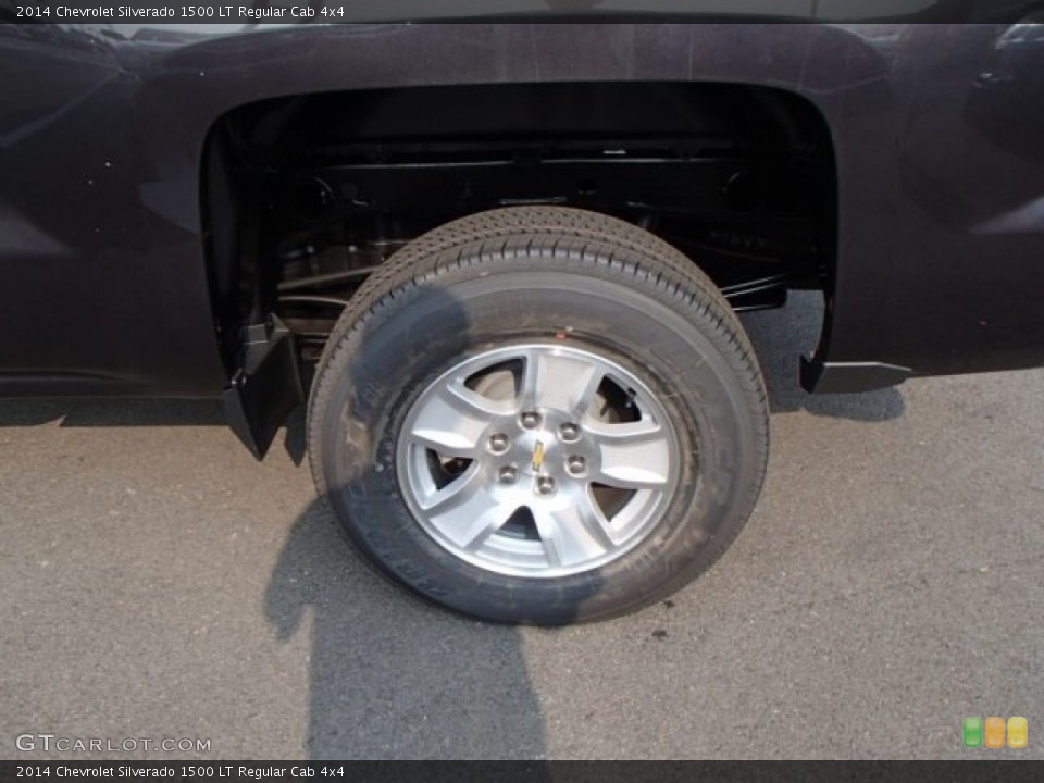2014 Chevrolet Silverado 1500 LT Regular Cab 4x4 Wheel and Tire Photo #85612081