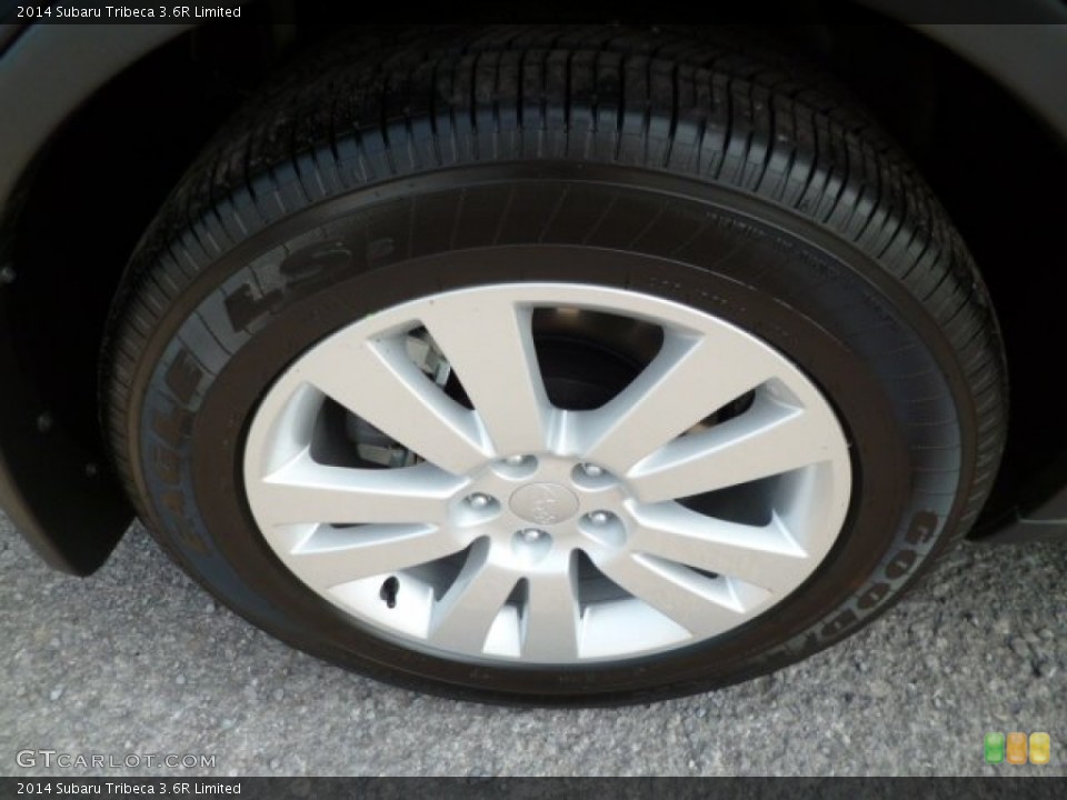 2014 Subaru Tribeca 3.6R Limited Wheel and Tire Photo #85612150