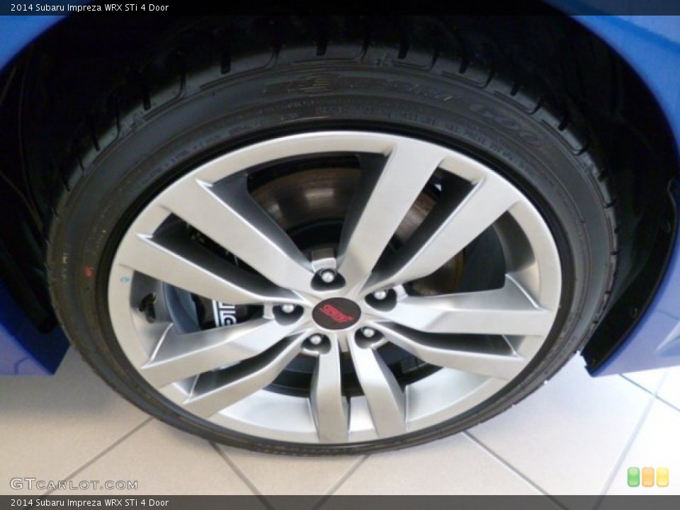 2014 Subaru Impreza WRX STi 4 Door Wheel and Tire Photo #85613014