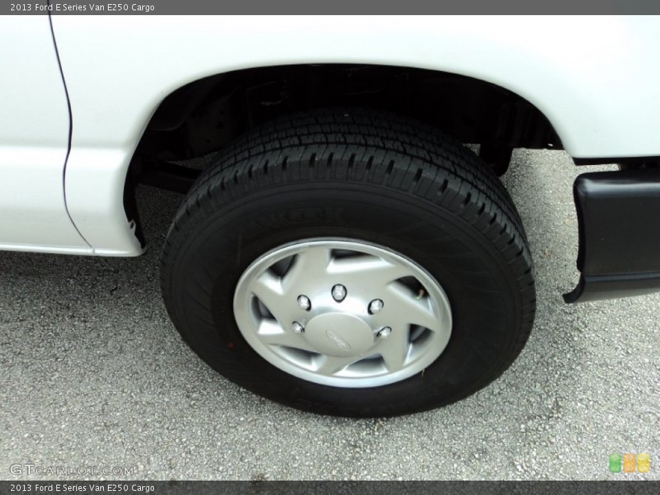 2013 Ford E Series Van E250 Cargo Wheel and Tire Photo #85613308