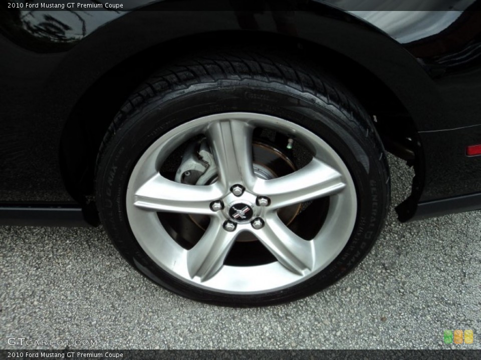 2010 Ford Mustang GT Premium Coupe Wheel and Tire Photo #85615438