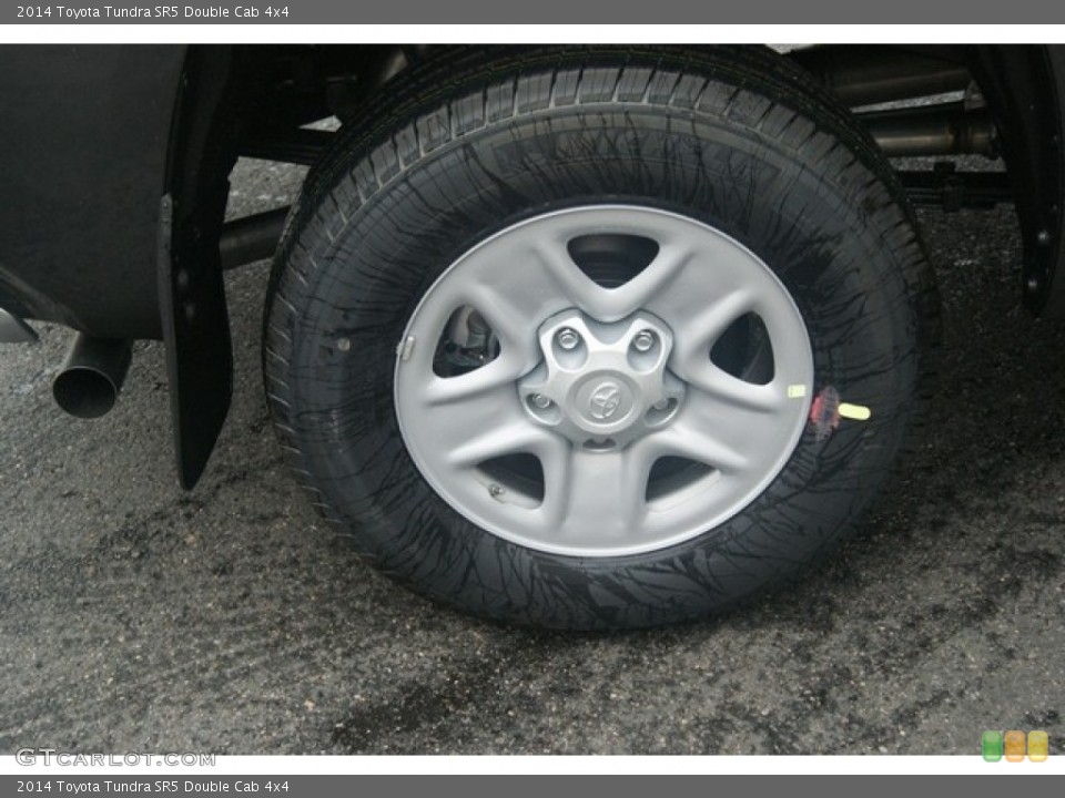 2014 Toyota Tundra SR5 Double Cab 4x4 Wheel and Tire Photo #85616431