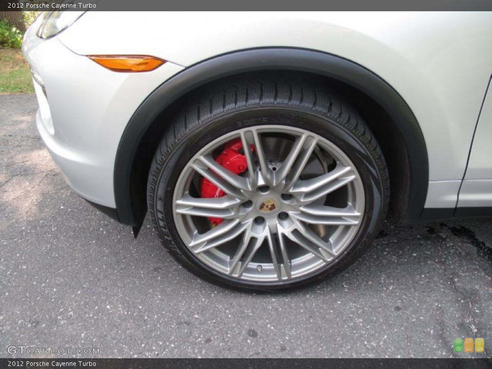 2012 Porsche Cayenne Turbo Wheel and Tire Photo #85617763