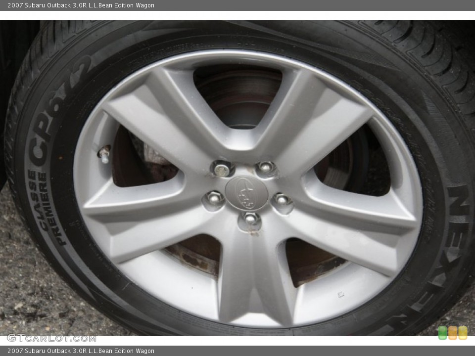2007 Subaru Outback 3.0R L.L.Bean Edition Wagon Wheel and Tire Photo #85626244