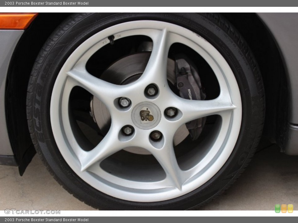 2003 Porsche Boxster  Wheel and Tire Photo #85630322