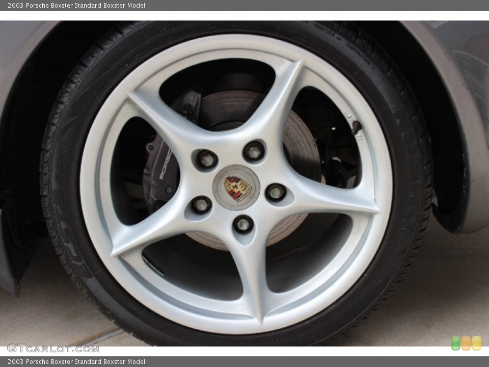 2003 Porsche Boxster  Wheel and Tire Photo #85630340