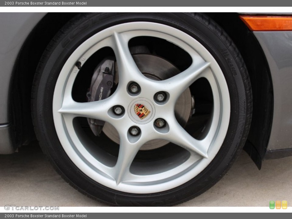 2003 Porsche Boxster  Wheel and Tire Photo #85630457