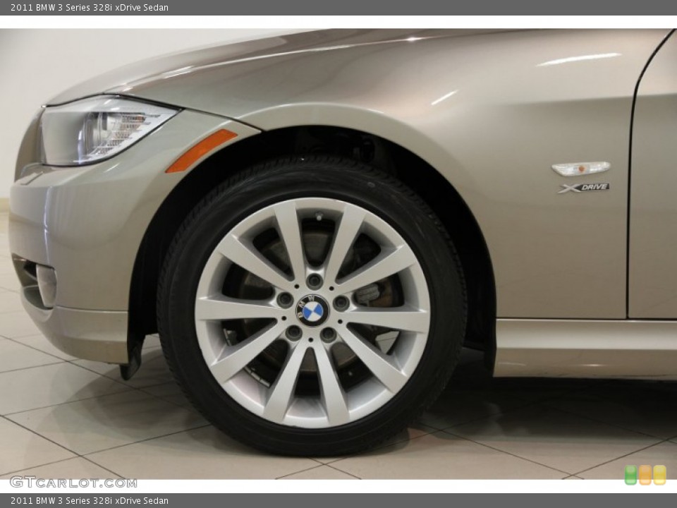 2011 BMW 3 Series 328i xDrive Sedan Wheel and Tire Photo #85630882