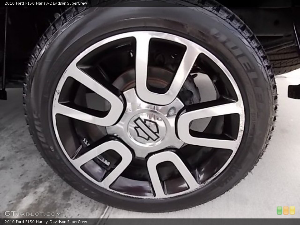 2010 Ford F150 Harley-Davidson SuperCrew Wheel and Tire Photo #85635697
