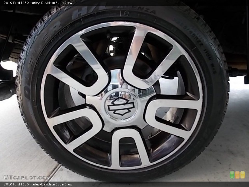 2010 Ford F150 Harley-Davidson SuperCrew Wheel and Tire Photo #85635709