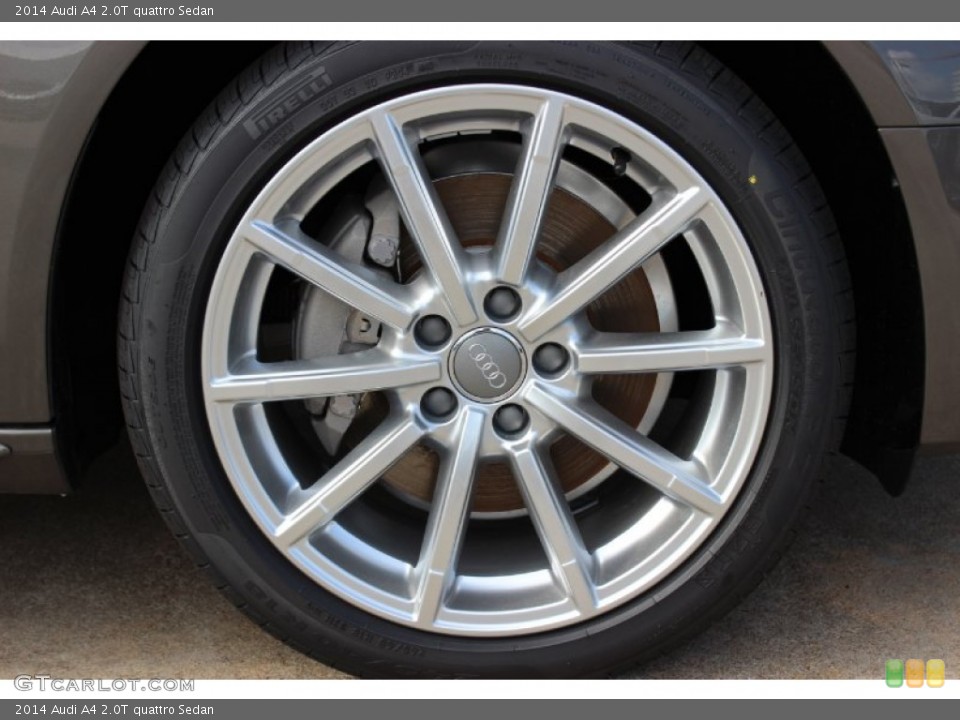 2014 Audi A4 2.0T quattro Sedan Wheel and Tire Photo #85636981