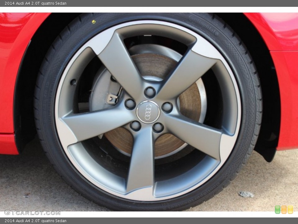 2014 Audi A4 2.0T quattro Sedan Wheel and Tire Photo #85638103