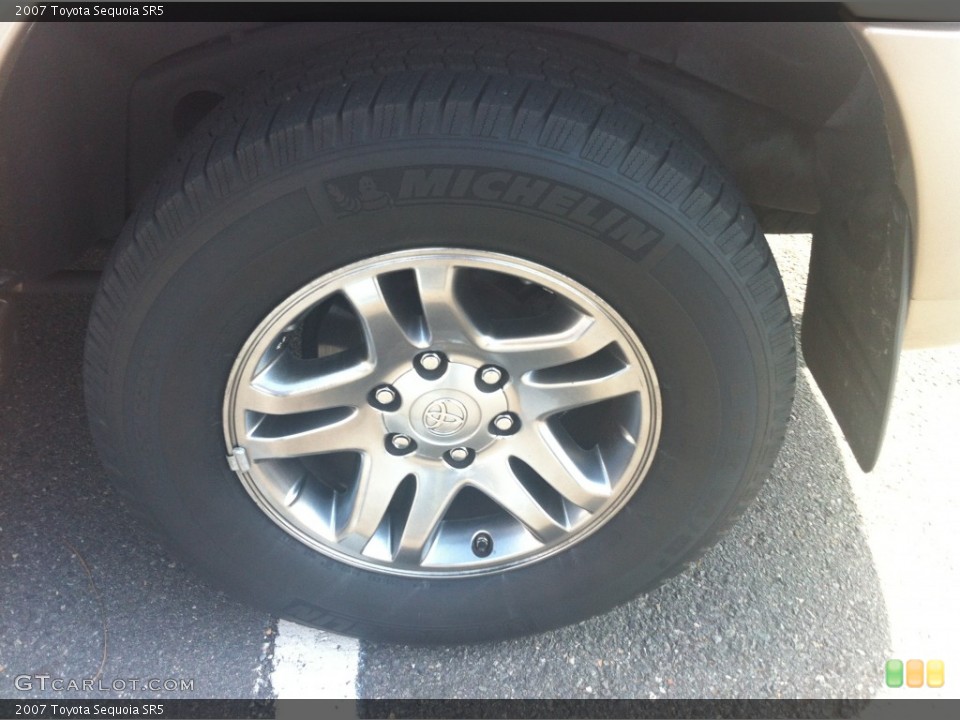 2007 Toyota Sequoia SR5 Wheel and Tire Photo #85638748