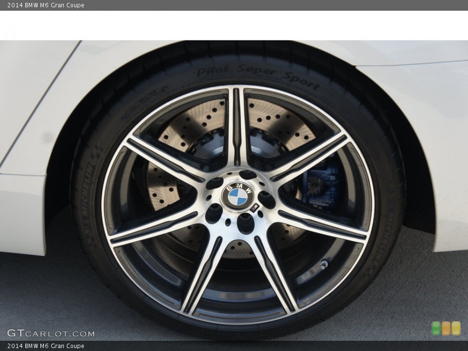 2014 BMW M6 Gran Coupe Wheel and Tire Photo #85646291