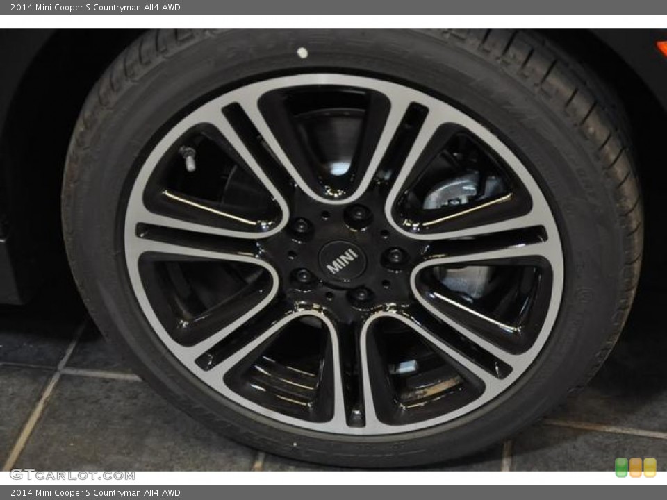 2014 Mini Cooper S Countryman All4 AWD Wheel and Tire Photo #85647110