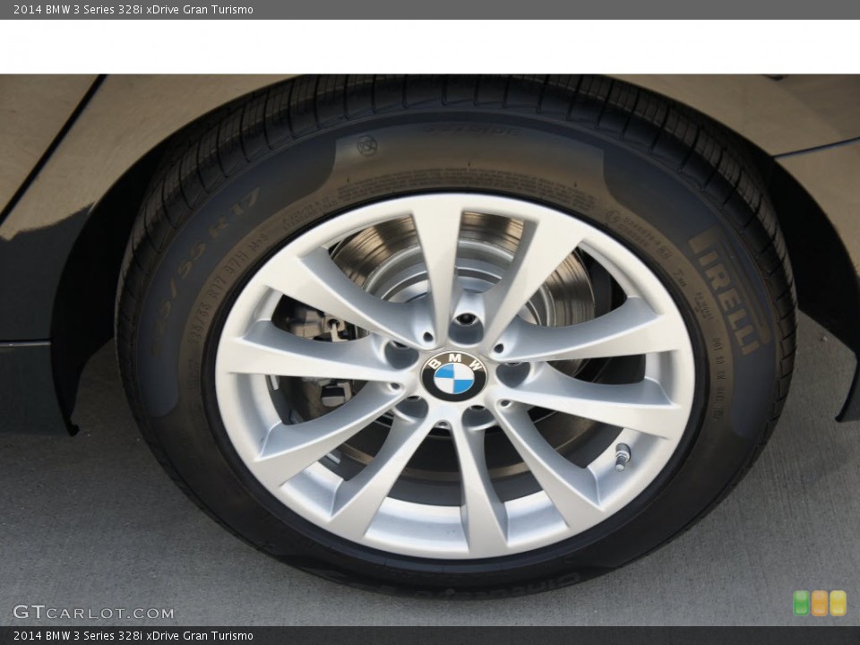 2014 BMW 3 Series 328i xDrive Gran Turismo Wheel and Tire Photo #85647260