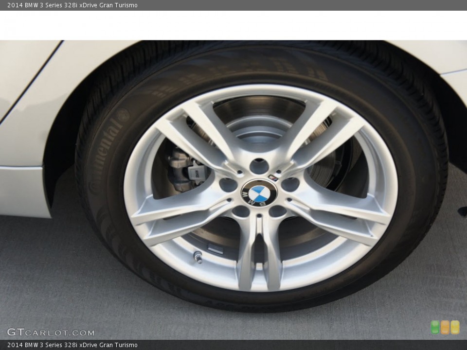 2014 BMW 3 Series 328i xDrive Gran Turismo Wheel and Tire Photo #85647503