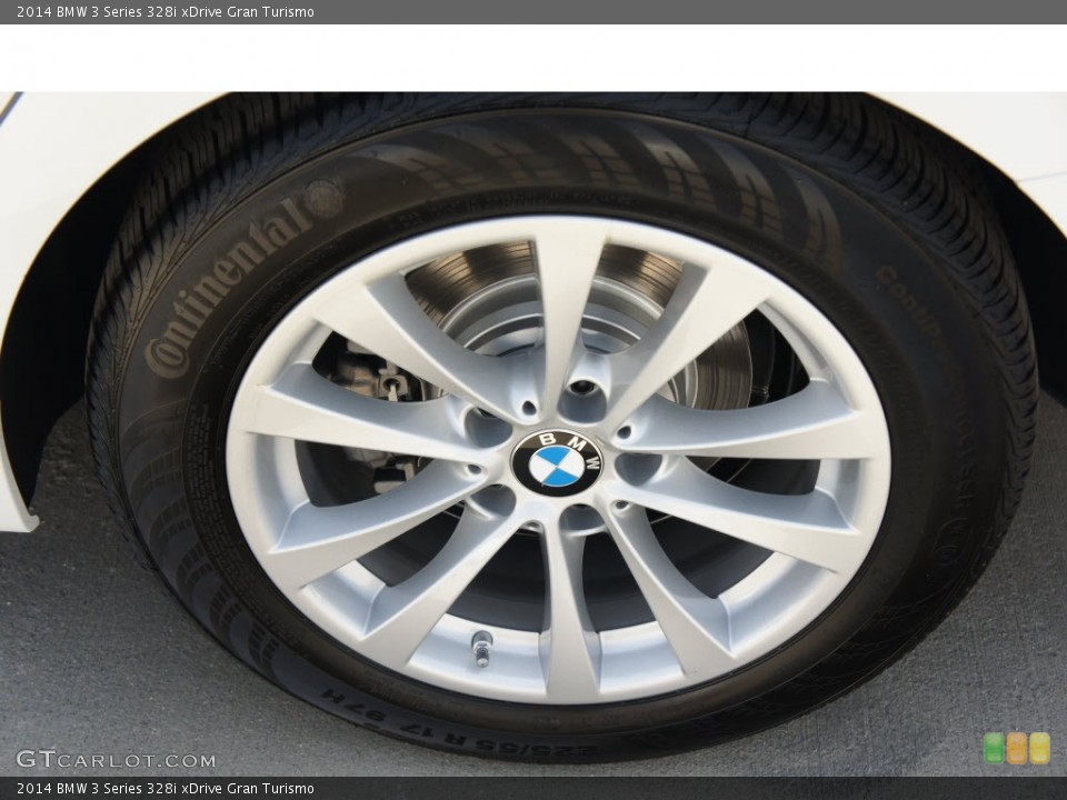2014 BMW 3 Series 328i xDrive Gran Turismo Wheel and Tire Photo #85647686