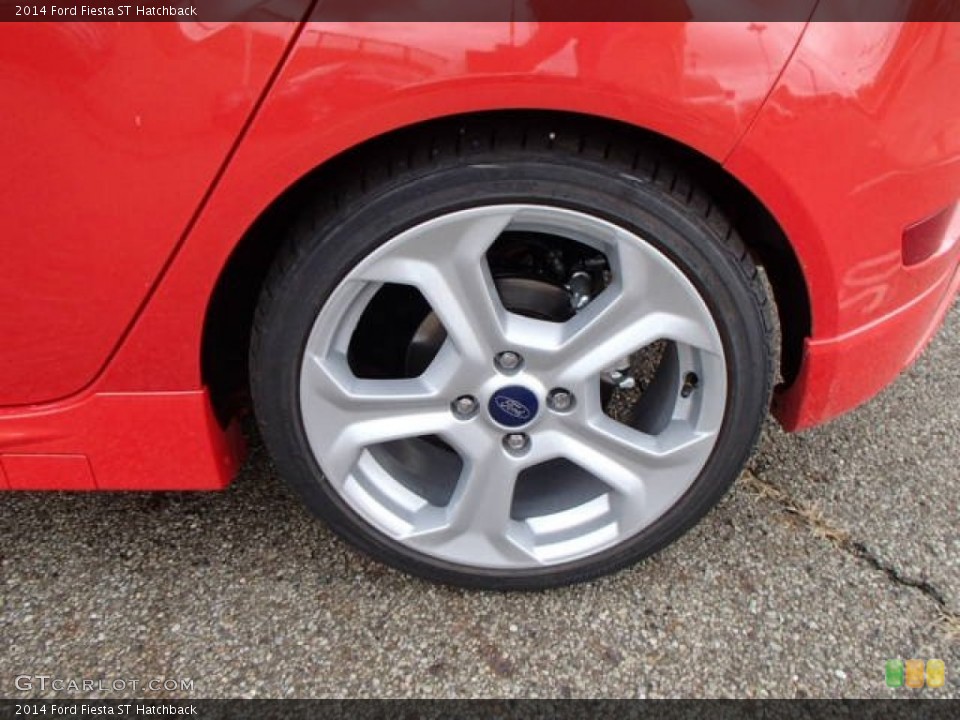 2014 Ford Fiesta ST Hatchback Wheel and Tire Photo #85649568