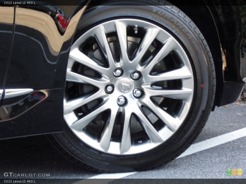 2013 Lexus LS 460 L Wheel and Tire Photo #85652993