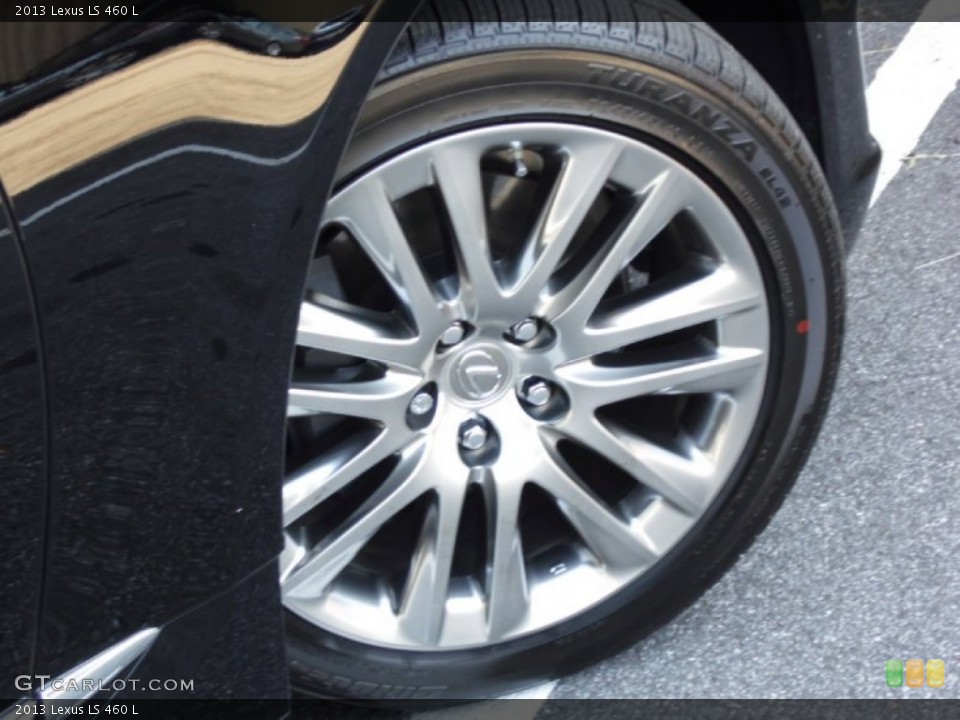 2013 Lexus LS 460 L Wheel and Tire Photo #85653089