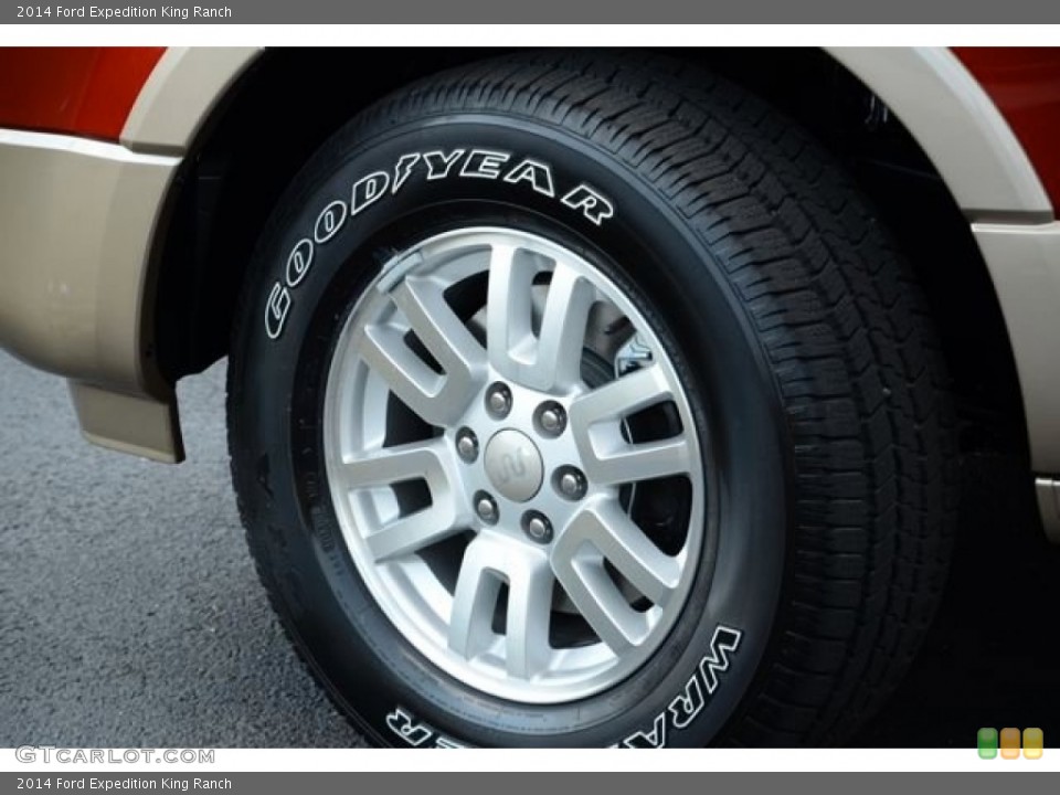 2014 Ford Expedition King Ranch Wheel and Tire Photo #85662086