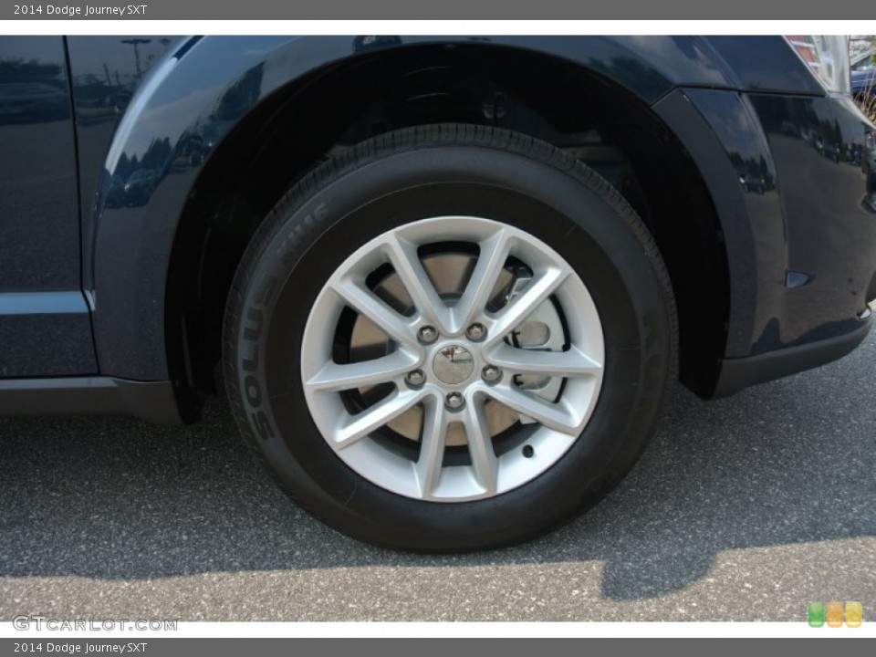 2014 Dodge Journey SXT Wheel and Tire Photo #85664438