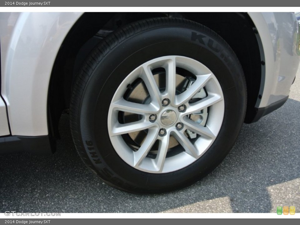 2014 Dodge Journey SXT Wheel and Tire Photo #85664891