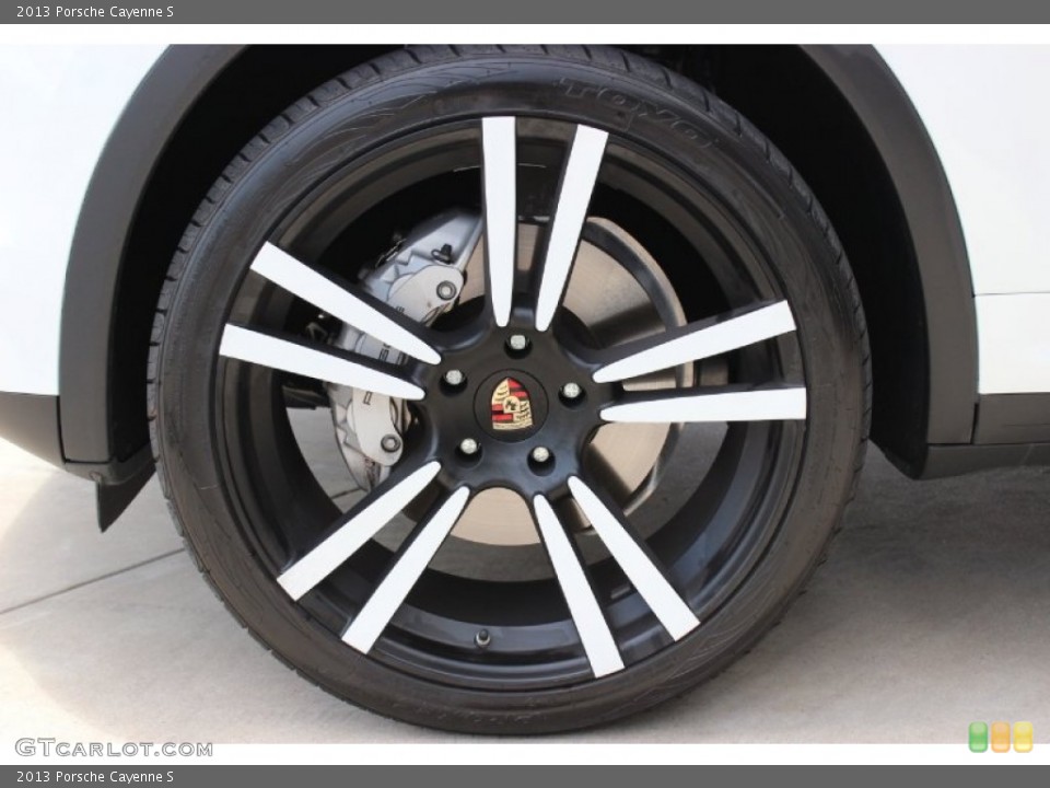 2013 Porsche Cayenne S Wheel and Tire Photo #85667447
