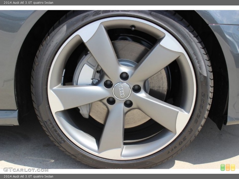 2014 Audi A6 3.0T quattro Sedan Wheel and Tire Photo #85671581