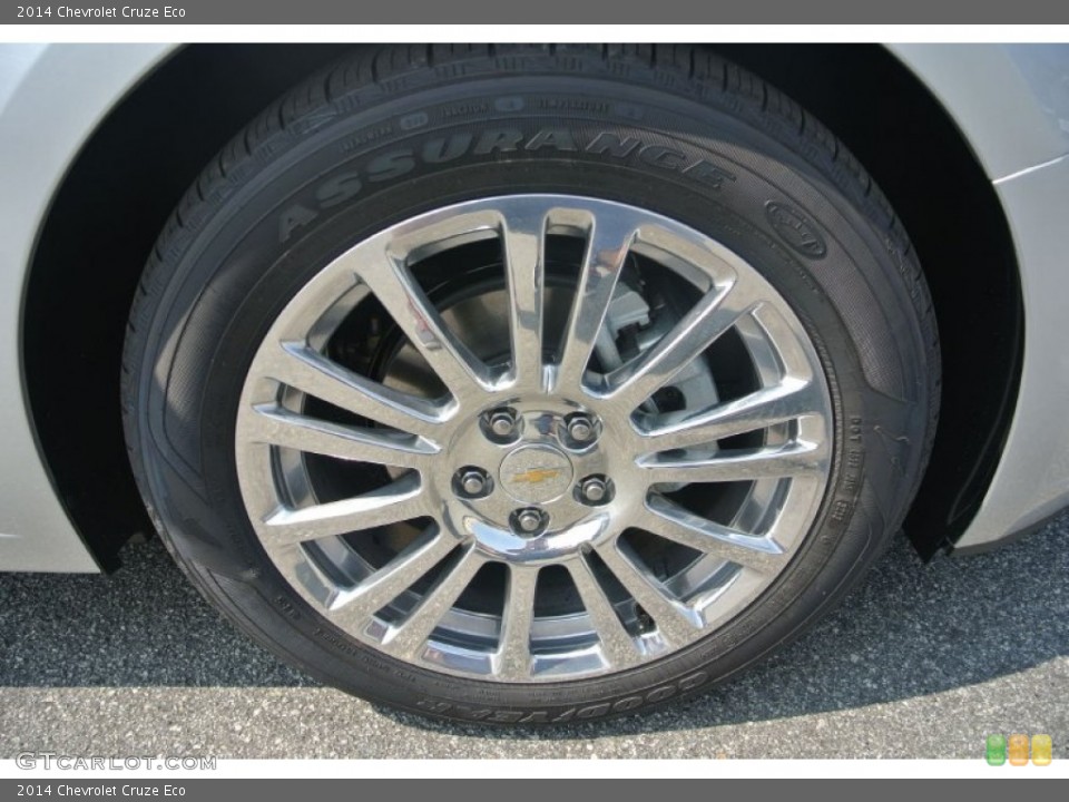 2014 Chevrolet Cruze Eco Wheel and Tire Photo #85678088
