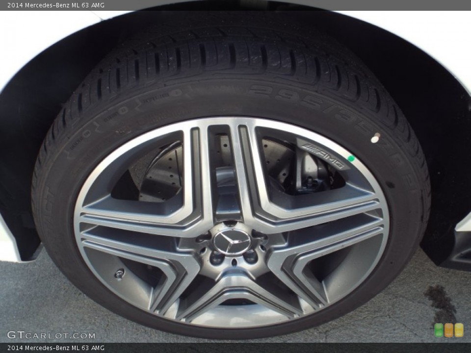 2014 Mercedes-Benz ML 63 AMG Wheel and Tire Photo #85681304