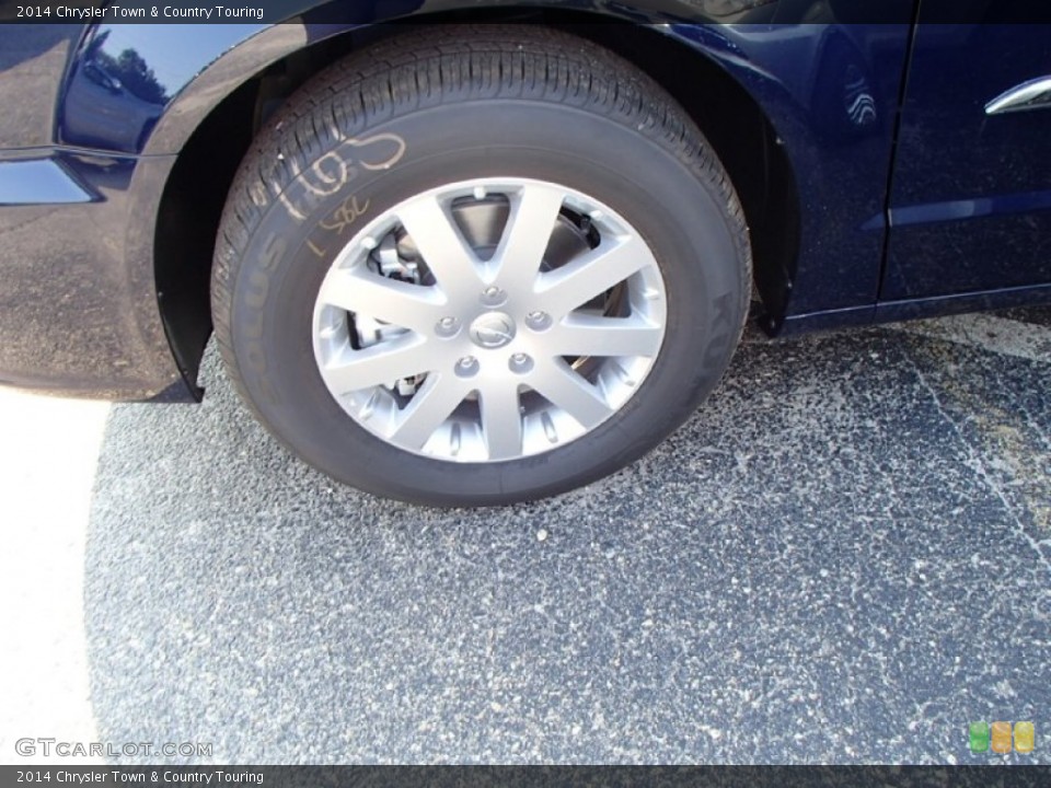 2014 Chrysler Town & Country Touring Wheel and Tire Photo #85682099