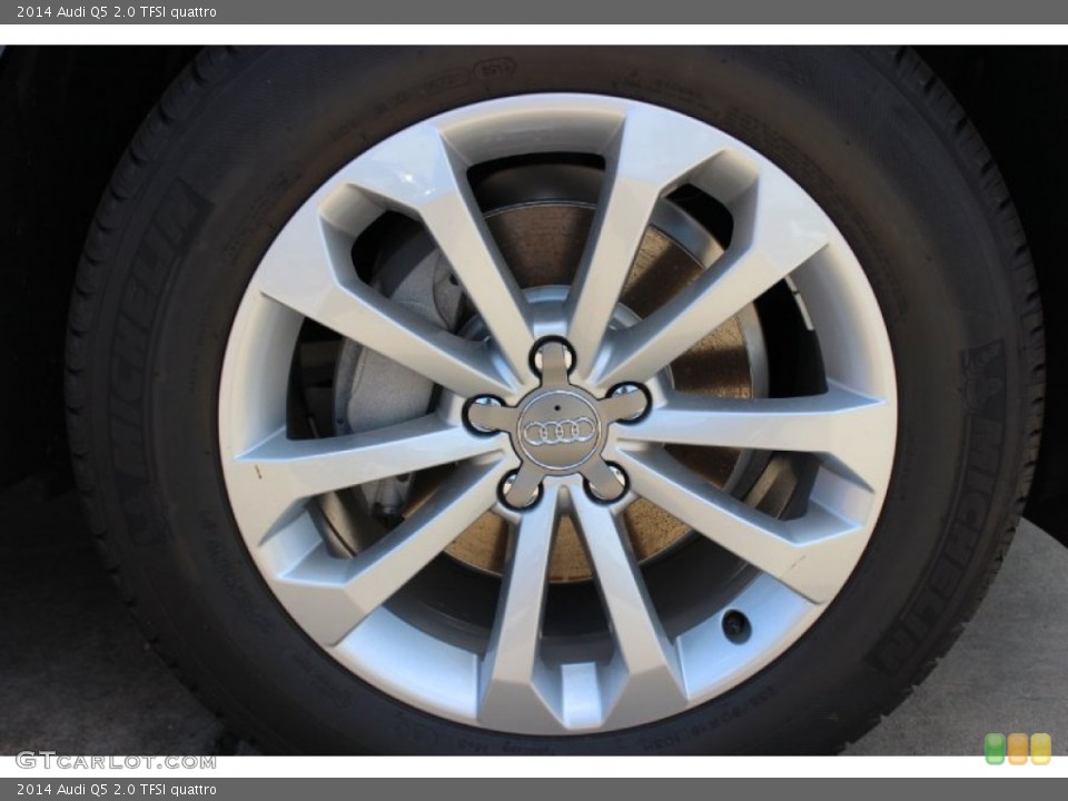 2014 Audi Q5 2.0 TFSI quattro Wheel and Tire Photo #85682636