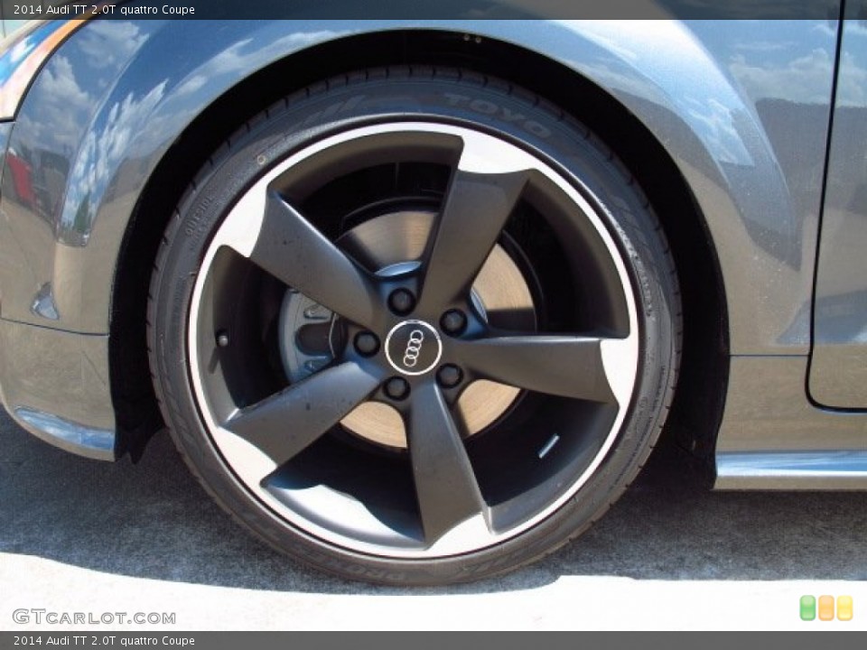 2014 Audi TT 2.0T quattro Coupe Wheel and Tire Photo #85683317