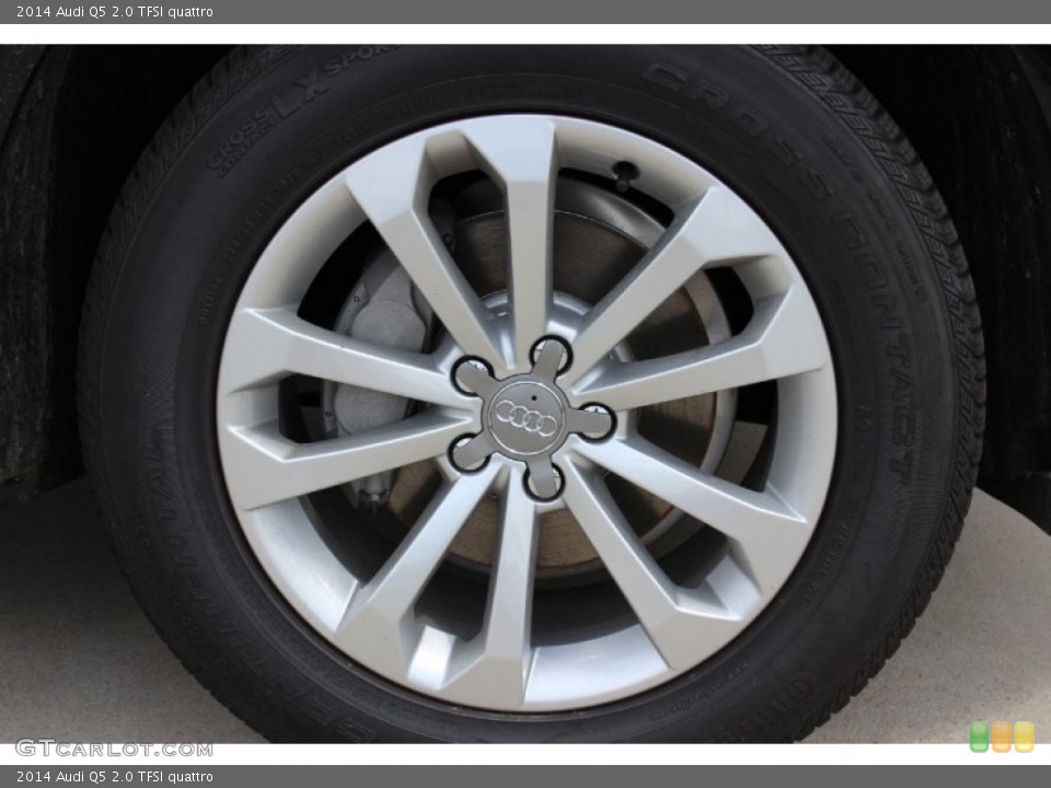 2014 Audi Q5 2.0 TFSI quattro Wheel and Tire Photo #85687856