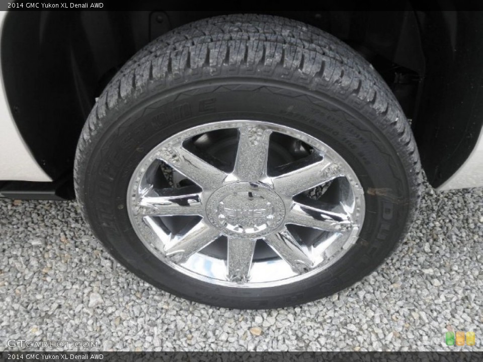 2014 GMC Yukon XL Denali AWD Wheel and Tire Photo #85690655